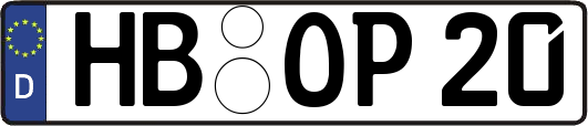 HB-OP20