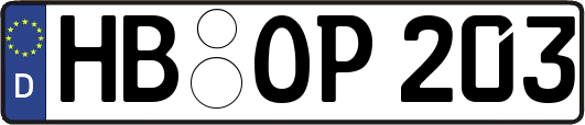 HB-OP203