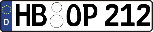 HB-OP212
