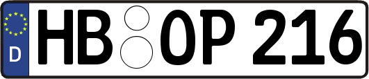 HB-OP216