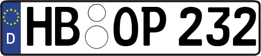 HB-OP232