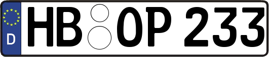 HB-OP233
