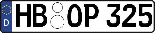 HB-OP325
