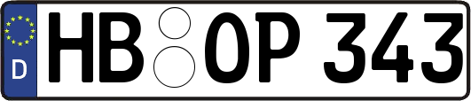 HB-OP343