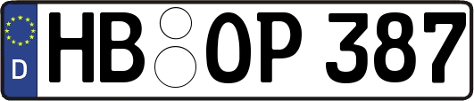 HB-OP387