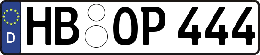 HB-OP444