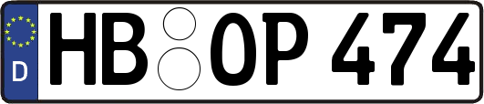 HB-OP474