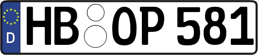 HB-OP581