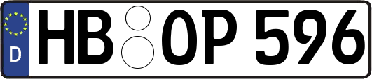 HB-OP596