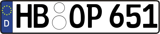 HB-OP651