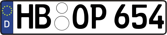 HB-OP654