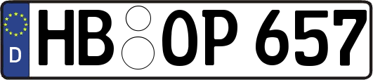 HB-OP657