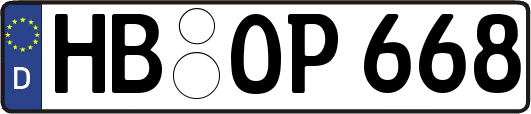 HB-OP668