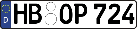 HB-OP724