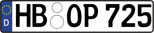 HB-OP725