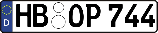 HB-OP744