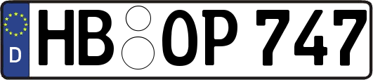 HB-OP747