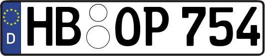HB-OP754
