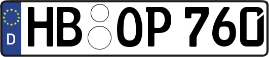 HB-OP760