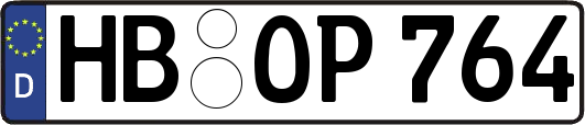 HB-OP764