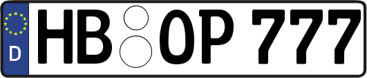 HB-OP777