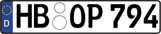 HB-OP794