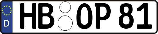 HB-OP81