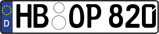 HB-OP820