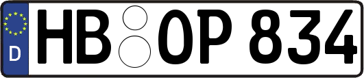 HB-OP834