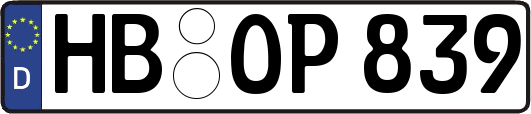 HB-OP839