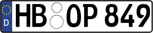 HB-OP849