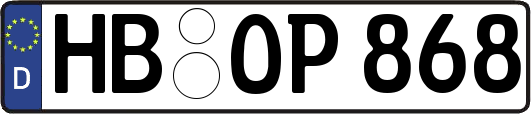 HB-OP868