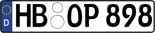 HB-OP898