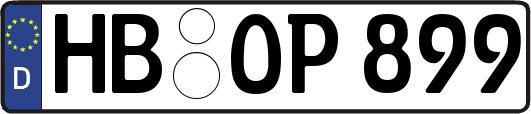 HB-OP899
