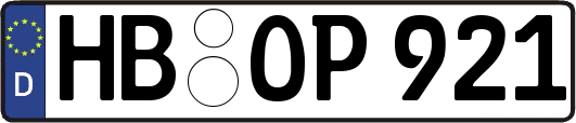 HB-OP921