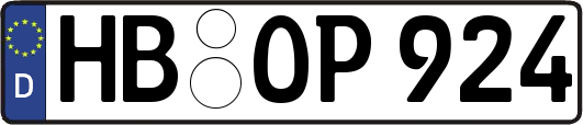 HB-OP924