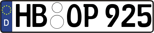 HB-OP925