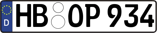 HB-OP934