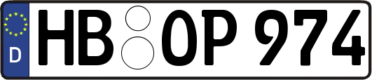 HB-OP974