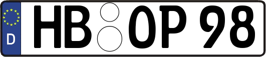 HB-OP98