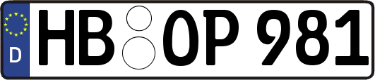 HB-OP981