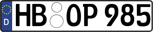 HB-OP985