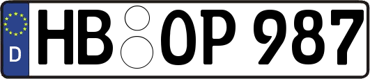 HB-OP987