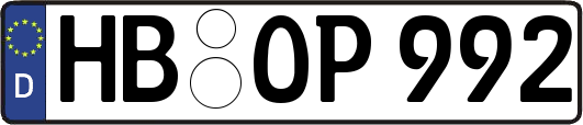HB-OP992