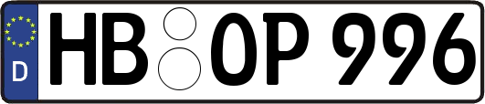 HB-OP996