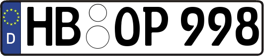 HB-OP998