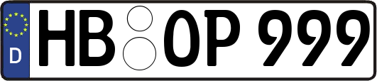 HB-OP999