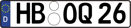 HB-OQ26