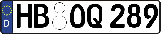HB-OQ289