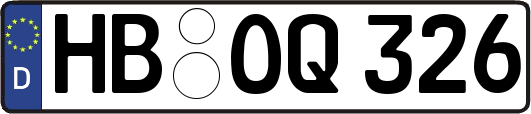 HB-OQ326
